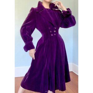 1940's Arthur's Boutique Princess Coat in Excellent Condition